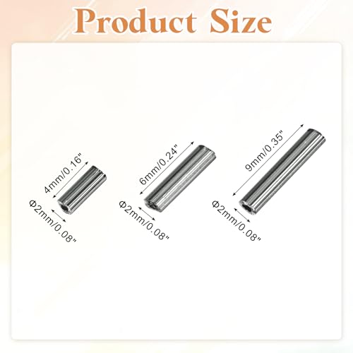 MECCANIXITY 2000pcs Glass Bugle Beads 4/6/9mm Long Tube Cylinder Beads - color: Grey