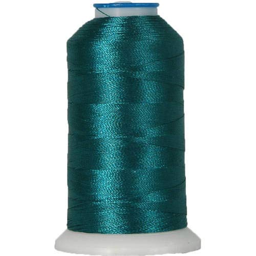 ThreadArt Machine Embroidery Thread, 1000M 40wt, Dark Ocean Teal 324 - color: Dk Ocean Teal