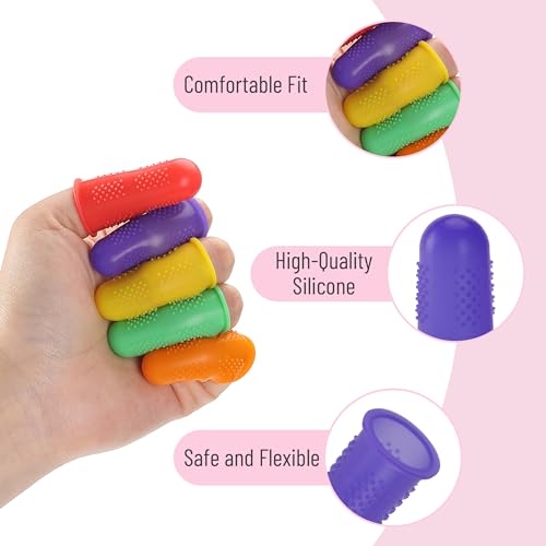 Mr. Pen- Hot Glue Gun Finger Protectors, 72 pcs - color: Multi-color, size: 72 pcs