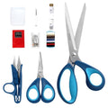LIVINGO Sewing Scissors Set 9.5" Fabric Shears with Embroidery Snips