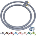 Maker Susan Plastic Embroidery Hoop, Hello Series Cross Stitch Hoops for Beginners, Punch Needle Hoop, Embroidery Frames for Sewing, Needlework (Anthracite Grey, 2 Pcs Set) - style: Anthracite Grey