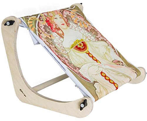 Nurge Tabletop & Lap Scroll Frame Stand - size: Tabletop