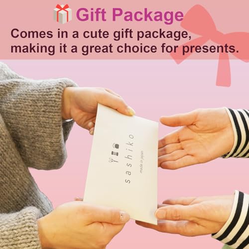 DARUMA Sashiko Thread 100% Cotton Card Type (43.7 yd) x 5 Colors with English Manual, Sewing & Embroidery Value Set with Gift Package(Thin, Yukidoke) - color: Yukidoke, size: Thin