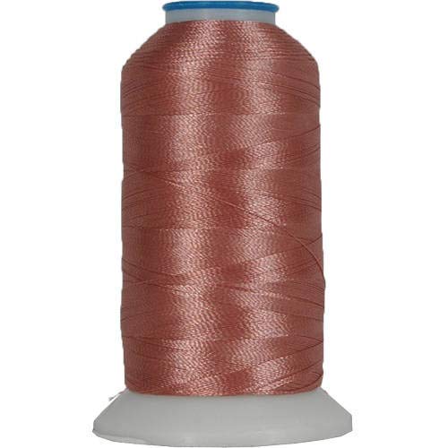 ThreadArt Polyester Machine Embroidery Thread, 1000M 40wt, Dark Salmon 481 - color: Dark Salmon