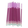 PATIKIL 24 Pcs Erasable Gel Pens Refills, 0.5mm Heat Erasable Pens Refills for Fabric Disappearing Ink Fabric Marking Pen for Sewing Quilting Writing, Purple Ink - color: Purple