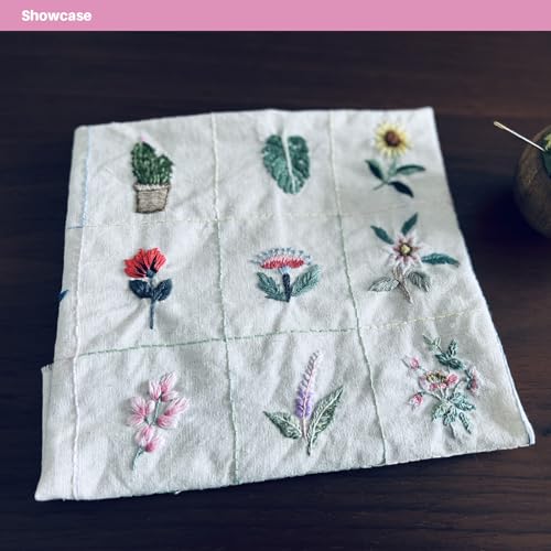 Embroidery Patterns Stick and Stitch Water Soluble Stabilizer Paper - color: Flower