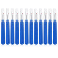 12 Pcs Stitch Remover Tool, Thread Stitch Remover Tool, Ergonomic Grip Seam Ripper, Seam Ripper Set, Thread Cutter, Embroidery Removing Tools for Sewing, Crafting (Blue)