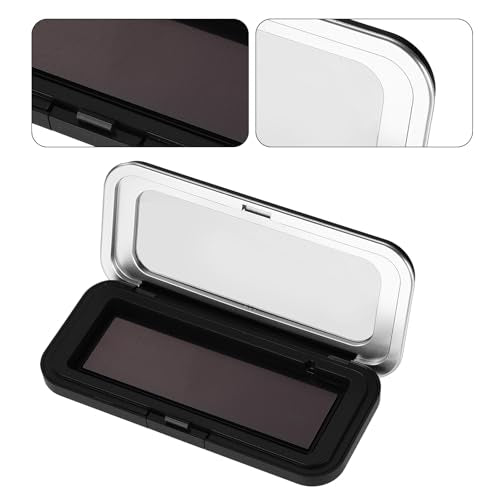 Magnetic Needle Holder Case with Clear Lid, Bobby Pin Storage Box Container Needlepoint Accessories with Snap Closure Needle Point Organizer for Sewing Quilting Embroidery & Craft Supplies (Large)