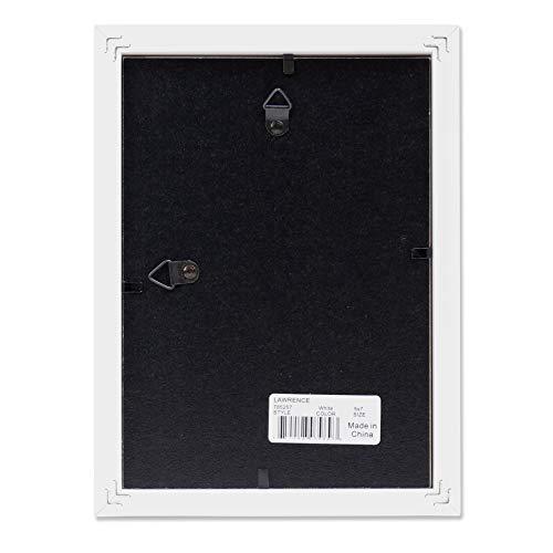 Lawrence Frames 785257 Shadow Box Frame, 5x7, White, 1 Count (Pack of 1) - color: White, size: 5 x 7 inches