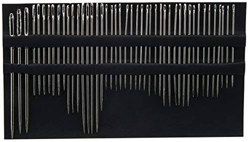 SINGER 01125 Assorted Hand Needles - Betweens, Chenille, Darners, Embroidery, Sharps & Tapestry, Assorted Sizes, 45-Count, - size: 45 - Count