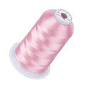 Simthread 5500Yds/5000M 40WT Polyester Embroidery Thread Peachy Pink S088 - color: Peachy Pink S088