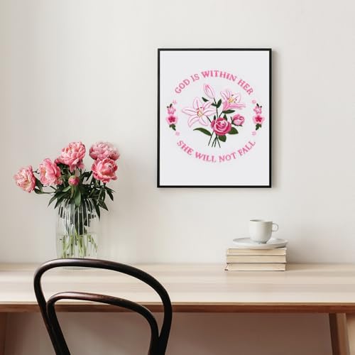 Louise Maelys Easter Tulip Rose Embroidery Kit for Beginners DIY - color: Easter Flowers