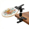 KIYOVELI Embroidery Hoop Stand, Portable Metal Embroidery Stand