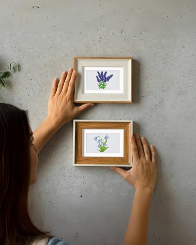 PeakLuv Small Diamond Art Kits Flowers Mini Diamond Painting Kit for Adults - color: Flowers