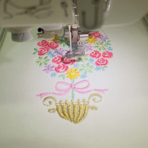 Craftido 12"x10" 100 Sheets Cut Away Embroidery Stabilizer - size: 10"x12" 100sheets