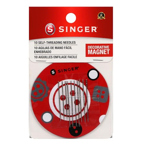 SINGER - Golden eye side thread needles on magnet