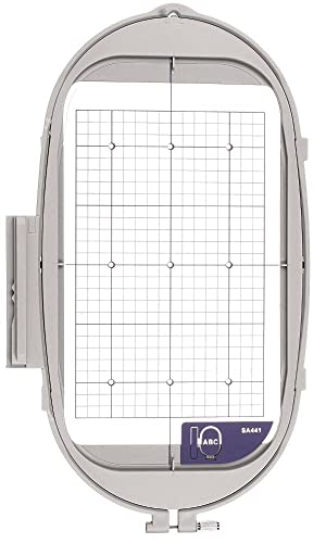 HONEYSEW Embroidery Hoops for Brother Innovis NQ1600E NQ1400E NQ3600D Dream Machine 2 VE2200 4000D 1500D V7 V5 VM5200 Babylock Embroidery Machine Hoop (6x10" SA441) - color: 6x10" SA441