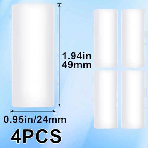 ANCIRS 4pcs Gel Finger Sleeve Protectors, Clear