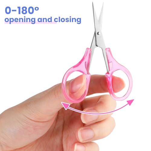 50 Pcs Small Sewing Scissors Sharp Small Craft Scissors With Cover