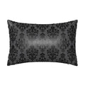 Satin Pillowcase for Hair and Skin Retro Black Damask Dark Purple Super Soft and Cooling Similar to Silk Pillow Case 1 Pack with Hidden Zipper Silky Soft Zippered Satin Pillowcase20 x30 - color: Retro Black Damask Dark Purple