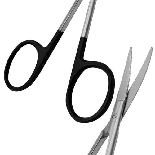 Iris Scissors 4.50" Str/Cud/Angled TC Tungsten Carbide, Supercut O.R. Grade (Supercut Curved) - style: Supercut Curved
