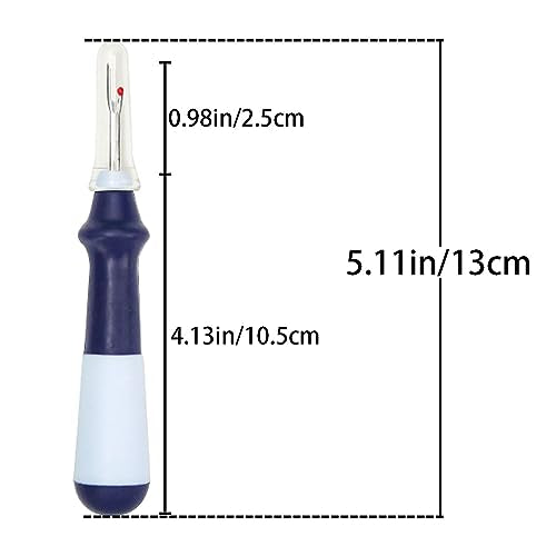 8 PCS Ergonomic Grip Seam Ripper, Colorful Seam Ripper Large Stitch Ripper Sewing Tool Thread Remover Tool with Handy Handles for Sewing Crafting Removing Embroidery Hems and Seams