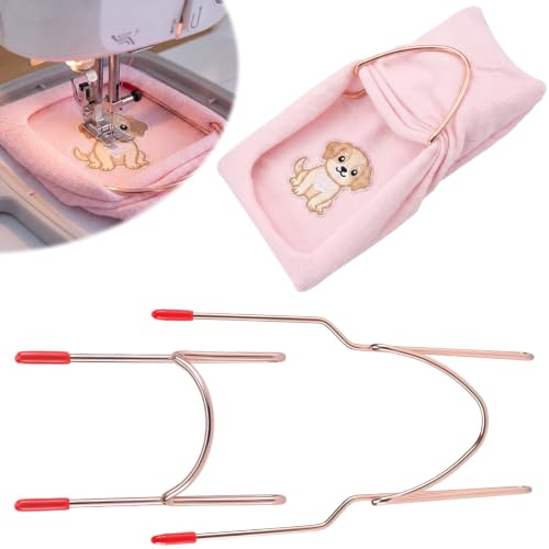 Twistover 2 Pcs Sock Embroidery Hoop for Machine, Adults and Kids - size: Adults and Kids