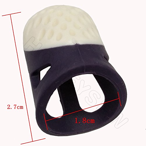 HONEYSEW Soft Comfort Thimble Two Size for Choose (Medium Size) - size: Medium Size