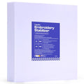Caydo 100 Sheets 8"x8" Embroidery Stablizer, Tear Away Stablizer Precut Embroidery Stablizer for Machine Embroidery, Fits 4"x4" and 6"x6" Embroidery Hoops