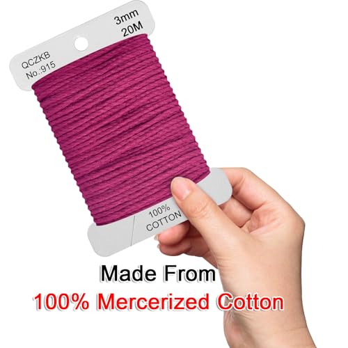 Classic Crochet Thread Yarn 100% Pure Cotton Thread,Col No: 915,Dark Plum - color: Dark Plum
