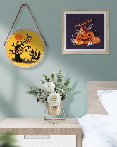 TINDTOP Halloween Embroidery Kit for Adult, Embroidery Stitch Practice kit - color: Halloween 2 Kits