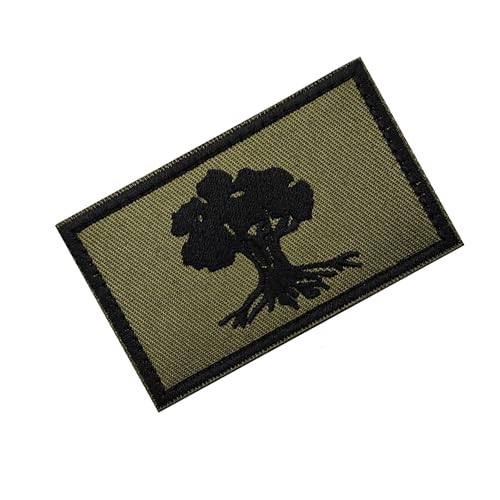Israel Golan Flag Hook Loop Patch 3.15x1.97 Inch 2 Pack - color: color_a