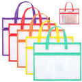 Clysee 5 Pcs Sewing Project Bag 14x11 Needlepoint Organizer, Multicolor - color: Multicolor