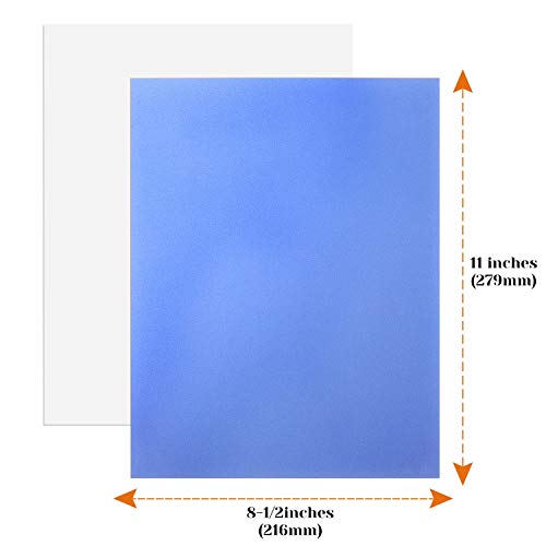 Cridoz 9-Color Transparent Vellum Paper - 8.5 x 11, Translucent Tracing Paper for Printing & Drawing