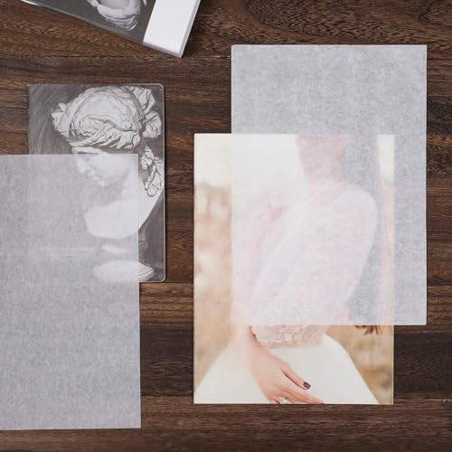 Outus 200 Sheets Tracing Paper 8.5 X 11 Inches Translucent White - size: 8.5 x 11 inches
