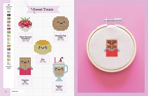 Cute Kawaii Cross Stitch: Over 400 super adorable patterns