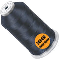 New brothread 5000M Huge Spool Embroidery Machine Thread - Dark Gray - color: Dark Gray-707