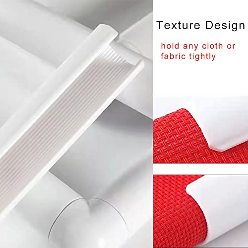 6" Square Embroidery Hoop Cross Stitch Frame Plastic Embroidery Frame Clip - size: 6 x 6 inch