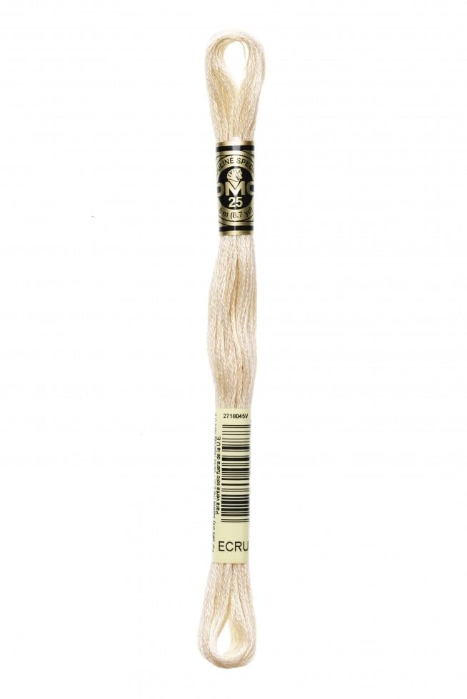 DMC Stranded Cotton Embroidery Thread ECRU - per skein