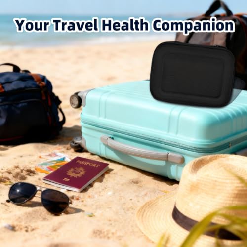 Diabetes Travel Case,Blood Glucose Meter Testing Kit Storage Organizer Bag