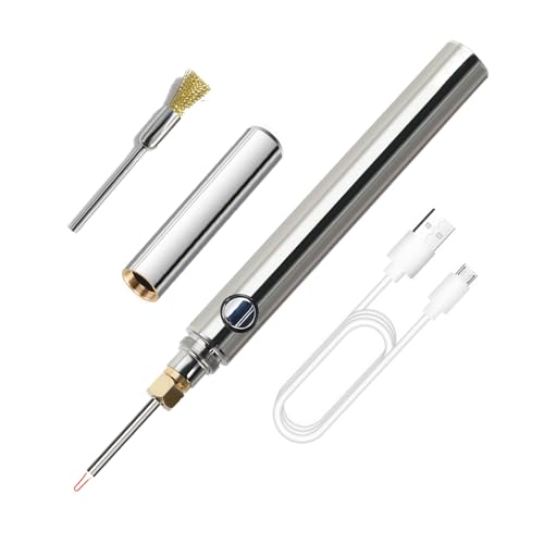 Gordepy Rechargeable Thread Zapper Tool USB-C Fast Charging Silver - color: Silver