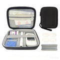 Diabetes Travel Case,Blood Glucose Meter Testing Kit Storage Organizer Bag