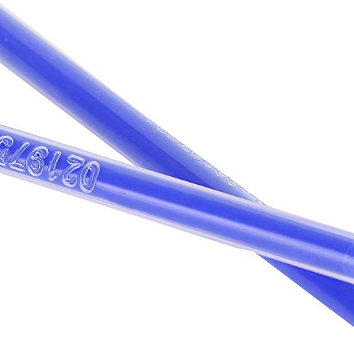 100pcs Heat Erasable Pen Refills, 100pcs Blue High Temperature Disappearing Pen, Heat Erasable Marker Tailoring Accessories for Dressmaking Tailors Sewing Quilting Tool