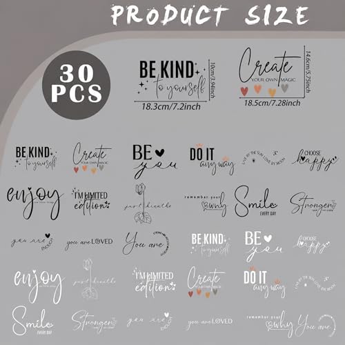 30 Pcs Boho Christian Bible Verse DTF Transfers Ready to Press - style: Boho Bible Verse