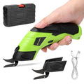 4.2V Cordless Electric Fabric Scissors, Case & 2 Blades - style: With 2 Blades