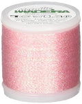 Madeira 9842-302 Metallic Nylon/Polyester Embroidery Thread, 40wt/220 yd, Pale Pink - color: Pale Pink
