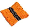 14 Skeins Embroidery Floss, Orange Cotton Embroidery Thread - color: Orange
