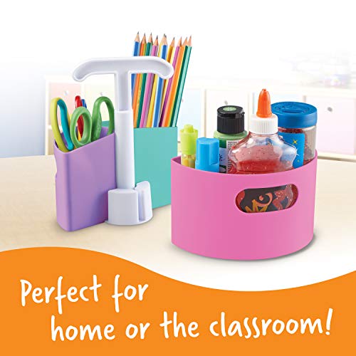 Learning Resources Create-a-Space Storage Mini Center, Pink