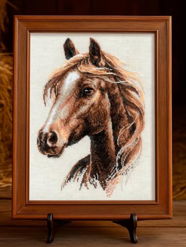 RIOLIS 2293 Proud Spirit Counted Cross Stitch Kit 11.75 x 15.75 in - style: Proud Spirit 2293