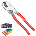 TOOLEAGUE 10 inches Cable Cutter,Heavy Duty Cable Cutting Plier, Red - size: 10", Red